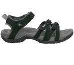 Teva TIRRA Leren - Dames Sandalen - Zwart/Grijs - Maat 36, Verzenden, Nieuw