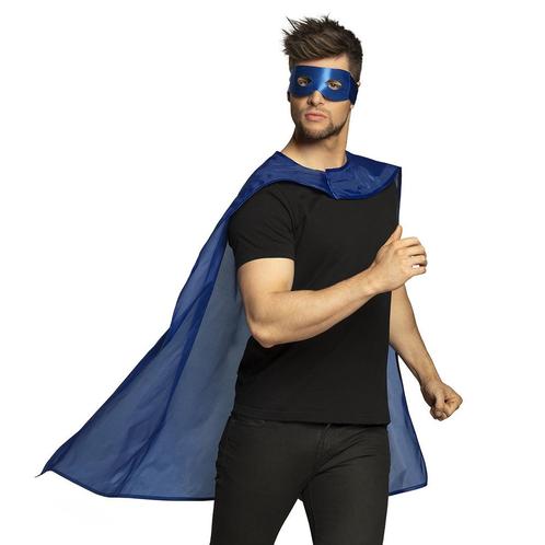 Blauwe Kostuum Set Held 2 delig, Hobby en Vrije tijd, Feestartikelen, Nieuw, Verzenden