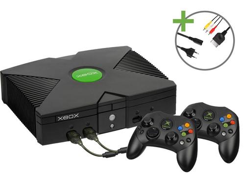 Microsoft Xbox Classic Starter Pack - Two, Spelcomputers en Games, Spelcomputers | Xbox Original, Ophalen of Verzenden