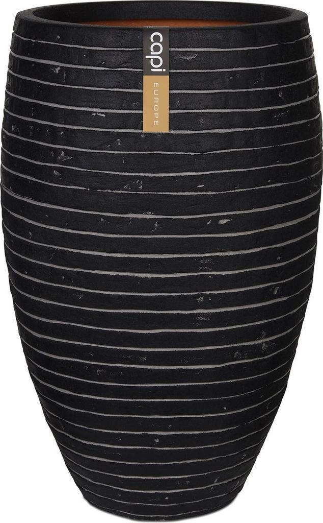 Capi Europe Vaas elegant deluxe Row NL 56x84cm Antraciet, Tuin en Terras, Bloempotten, Ophalen of Verzenden