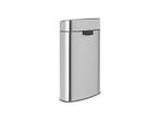 Brabantia Touch Bin - Prullenbak - 40 liter - Matt Steel, Verzenden, Zo goed als nieuw
