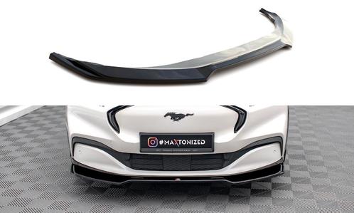 Voorspoiler V.2 Ford Mustang Mach-E Maxton Glans Zwart, Auto-onderdelen, Carrosserie en Plaatwerk, Ophalen of Verzenden