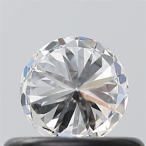 1 pcs Diamant (Natuurlijk) - 0.35 ct - Rond - D (kleurloos), Sieraden, Tassen en Uiterlijk, Edelstenen
