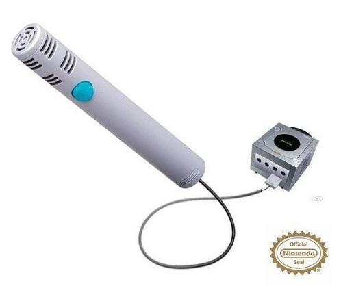 Gamecube Microphone, Spelcomputers en Games, Spelcomputers | Nintendo GameCube, Zo goed als nieuw, Ophalen of Verzenden