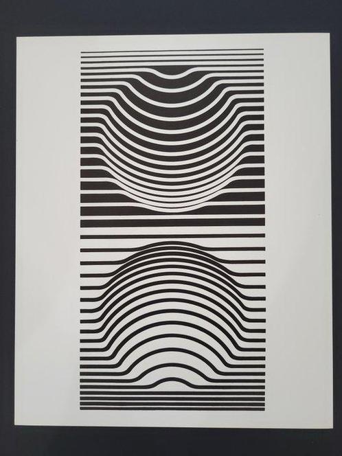 Victor Vasarely (1906-1997) - SIR - RIS (1952), Antiek en Kunst, Antiek | Overige Antiek