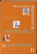 9789031361618 Kleine ontwikkelingspsychologie 2 De school..., Boeken, Verzenden, Zo goed als nieuw, R. Kohnstamm