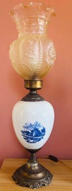 Tafellamp - Delfts blauw - Nostalgische tafellamp, Antiek en Kunst