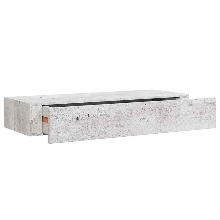 Wandplank betongrijs | Retourdeal | Stijlvol & Voordelig, Huis en Inrichting, Woonaccessoires | Wandplanken en Boekenplanken, Nieuw
