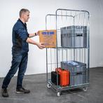 Aanbieding: Rolcontainer 3-heks 810x715x1800 mm (lxbxh), Zakelijke goederen, Machines en Bouw | Keten en Containers