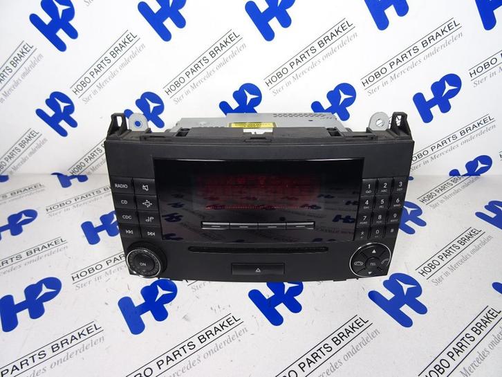 Radio/CD-speler A 169 820 6189 o.a: B-klasse w245, Auto-onderdelen, Elektronica en Kabels, Gebruikt, 3 maanden garantie, Mercedes-Benz