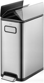 EKO - Ecofly pedaalemmer 30 liter - Stainless steel - mat, Verzenden, Zo goed als nieuw