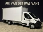 Peugeot Boxer 2.2 BlueHDi 165pk Bakwagen Laadklep Fabrieksga, Stof, Gebruikt, Wit, Dealer onderhouden