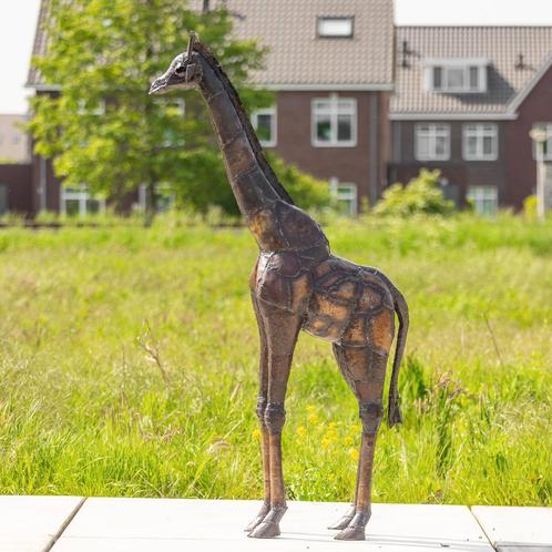 Grote metalen giraf, Antiek en Kunst, Curiosa en Brocante, Ophalen of Verzenden