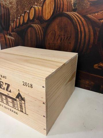 2018 Chateau de Pez - Saint-Estèphe - 6 Flessen (0.75 liter) beschikbaar voor biedingen