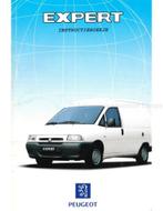 1998 PEUGEOT EXPERT INSTRUCTIEBOEKJE NEDERLANDS, Auto diversen, Handleidingen en Instructieboekjes