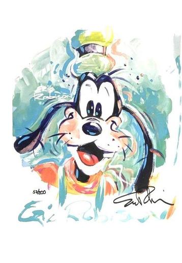 Hand-signed and numbered print - Goofy by Eric Robison - 1