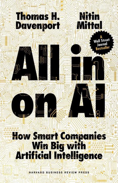 9781647824693 All-in On AI Thomas H. Davenport, Boeken, Economie, Management en Marketing, Nieuw, Verzenden