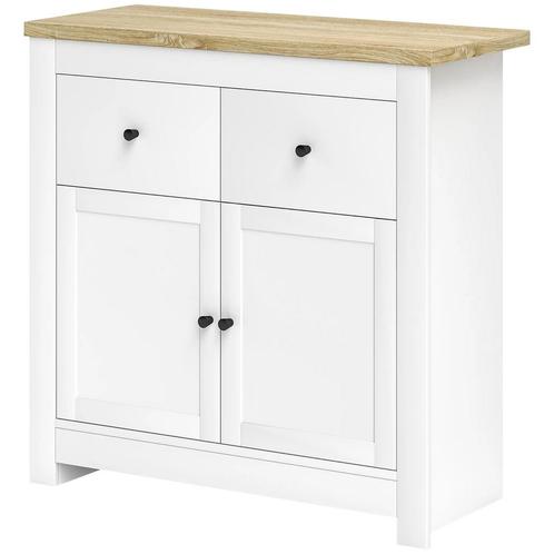 TRUUSK Sideboard Keukenkast Met 2 Lades, Soft-Close-Dubbele, Huis en Inrichting, Kasten | Ladekasten, Nieuw, Verzenden
