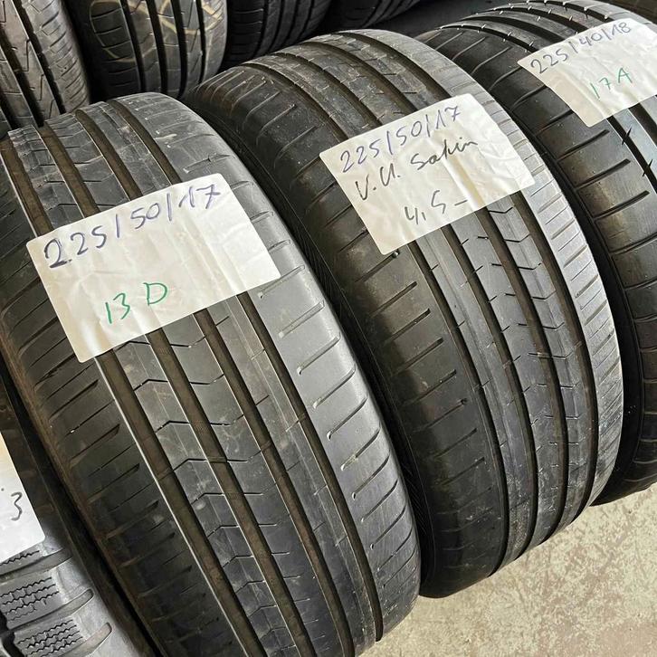 2 x Vredestein Ultrac Satin 225-50-17 Zomerbanden 4,5mm, Auto-onderdelen, Banden en Velgen, 17 inch, Zomerbanden, 225 mm, Personenwagen