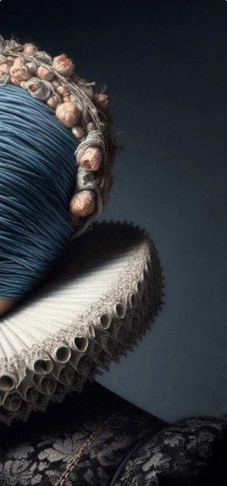 Slasky - Intreccio Turchese No.1, Antiek en Kunst, Kunst | Designobjecten