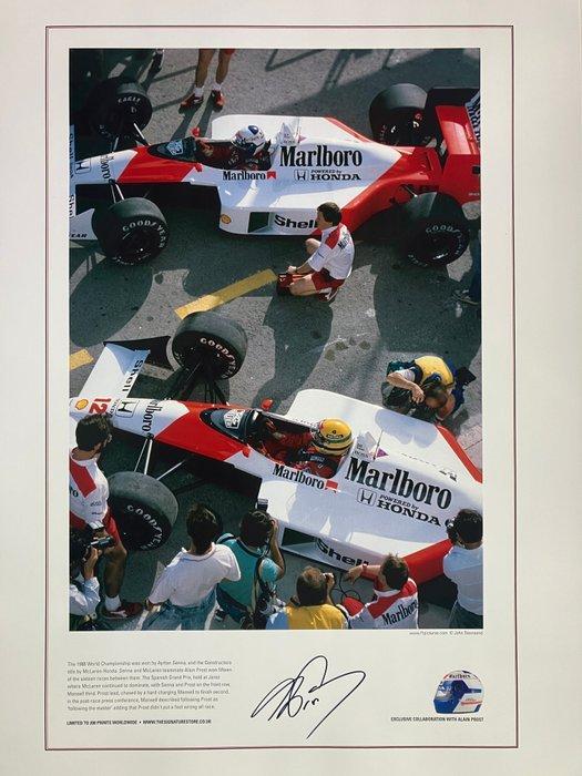 Mclaren - Alain Prost - 1988 - Print, Verzamelen, Automerken, Motoren en Formule 1
