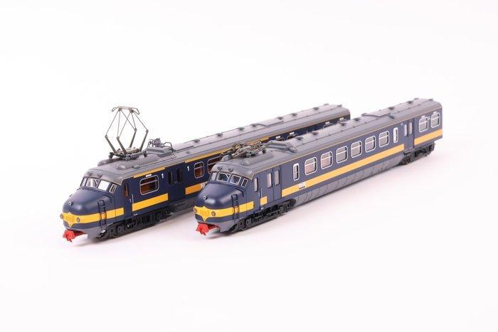 Piko H0 - 57373 - Treinstel (1) - Tweedelige Hondekop 1208,, Hobby en Vrije tijd, Modeltreinen | H0