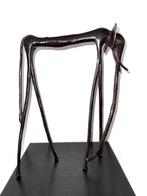 Ousmane Sankara - sculptuur, Grand Éléphant - 37 cm - Koud, Antiek en Kunst