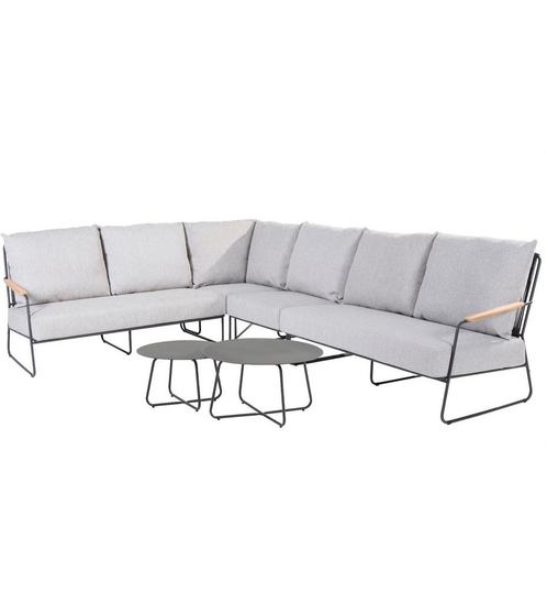 Balade hoek loungeset 6 delig antraciet 4 Seasons Outdoor, Tuin en Terras, Tuinsets en Loungesets, Nieuw, Ophalen of Verzenden