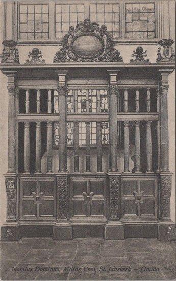 GOUDA - Nobilus Dominus, Milius Cool, St. Janskerk - Gouda, Verzamelen, Ansichtkaarten | Nederland, Verzenden