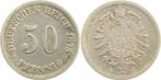 50 Pfennig Kaiserreich 1875f, Postzegels en Munten, Munten | Europa | Niet-Euromunten, Verzenden