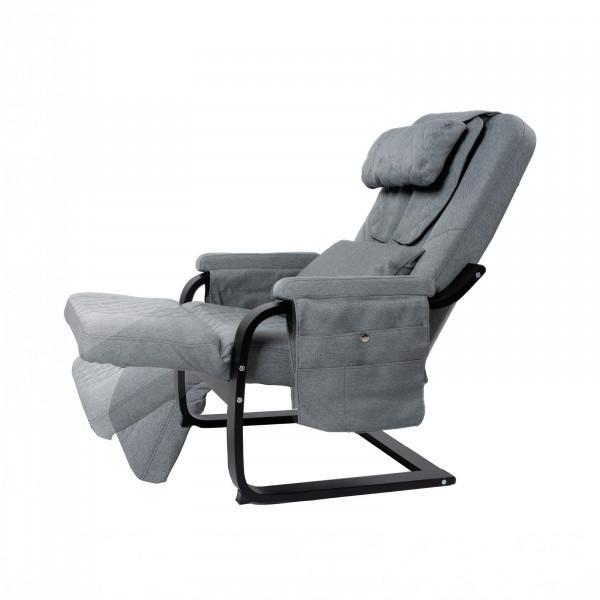 Taurus Wellness Massagestoel Hout grijs, Sport en Fitness, Massageproducten, Nieuw, Verzenden