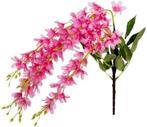 Wisteria Pink Zijdenbloem Halflang 54 cm, Ophalen of Verzenden, Nieuw