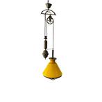 Plafondlamp - Glas, Messing - rapen