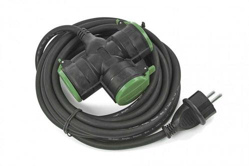 Waterdichte verlengsnoer - 3 voudig  - 5 meter, Tuin en Terras, Buitenverlichting, Ophalen of Verzenden