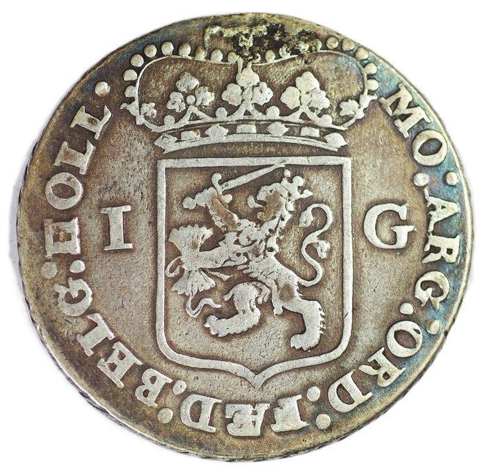 Nederland, Holland Generaliteitsgulden 1793 - Delm. 1179 /, Postzegels en Munten, Munten | Nederland