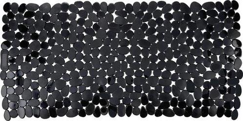 WENKO Anti-slip Badmat Paradise 71x36cm zwart - Antislipmat, Huis en Inrichting, Badkamer | Badtextiel en Accessoires, Zo goed als nieuw