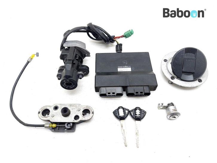 Contactslot Set met Immobiliser Suzuki GSX R 750 2006-2007, Motoren, Onderdelen | Suzuki, Gebruikt, Verzenden