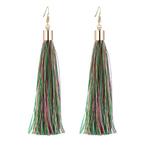 Fako Bijoux® - Oorbellen - Kwast XL - Multicolor, Verzenden, Nieuw