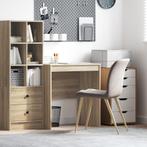 vidaXL Bureau Sonoma Eiken 70x50x76 cm Gelaagd Hout, Verzenden, Nieuw