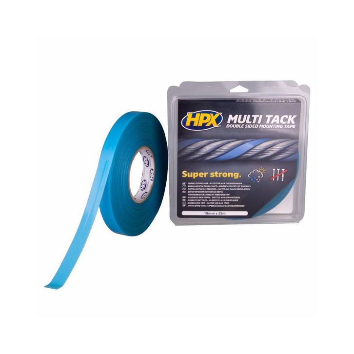 HPX Dubbelzijdige Multi Tack Tape Semi Transparant 19mm x 25, Watersport en Boten, Accessoires en Onderhoud, Nieuw, Ophalen of Verzenden