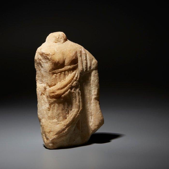 Oud-Romeins Marmer Godin Venus beeld. 1e-2e eeuw na, Verzamelen, Mineralen en Fossielen