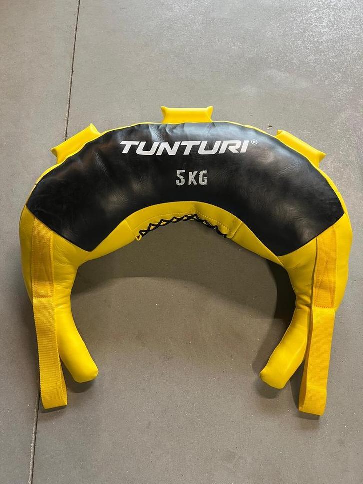 Tunturi Strength bag 10kg - Sandbag - Geel, Sport en Fitness, Fitnessmaterialen, Overige typen, Nieuw, Ophalen