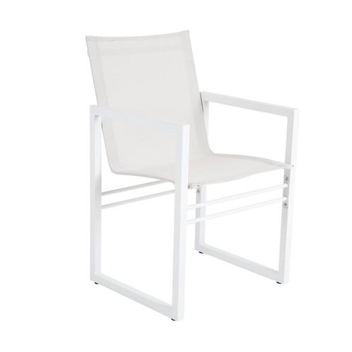 *WOONWINKEL* Bodio Alure Tuinstoel Wit, Tuin en Terras, Tuinsets en Loungesets, Nieuw, Kunststof, Verzenden