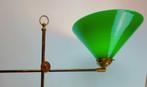 Staande lamp - Messing, Opaline glas, Antiek en Kunst