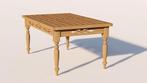 Batavia Teakhouten Salontafel – 100×50 cm – Klassiek, Verzenden, Nieuw