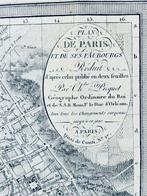 Paul Lacroix & Piquet - Physiologie des rues de Paris [Plan