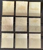 Nederland 1919/1924 - Wilhelmina series - NVPH 81, 82/83,, Gestempeld