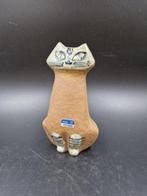 Gustavsberg - Lisa Larson - Beeldje - Sitting cat (Lilla, Antiek en Kunst, Antiek | Glas en Kristal