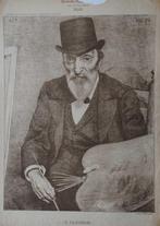 Portrait of Hendrik Valkenburg, Antiek en Kunst, Kunst | Etsen en Gravures