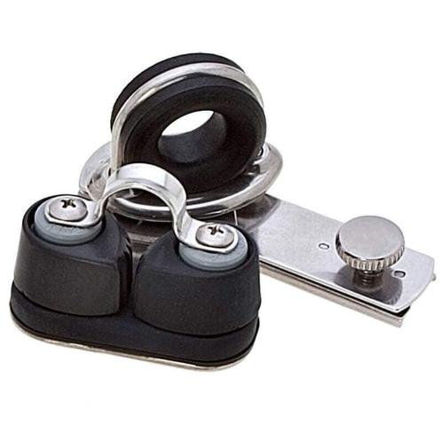 Viadana Slede met Schootoog en Klem Swivel voor Rail 25x7mm, Watersport en Boten, Accessoires en Onderhoud, Ophalen of Verzenden